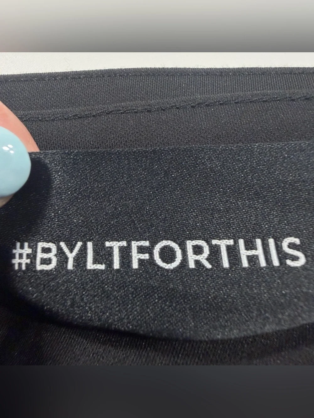 BYLT Premium Everyday Shorts Men’s 34 Black 7.5” Standard Fit NWT